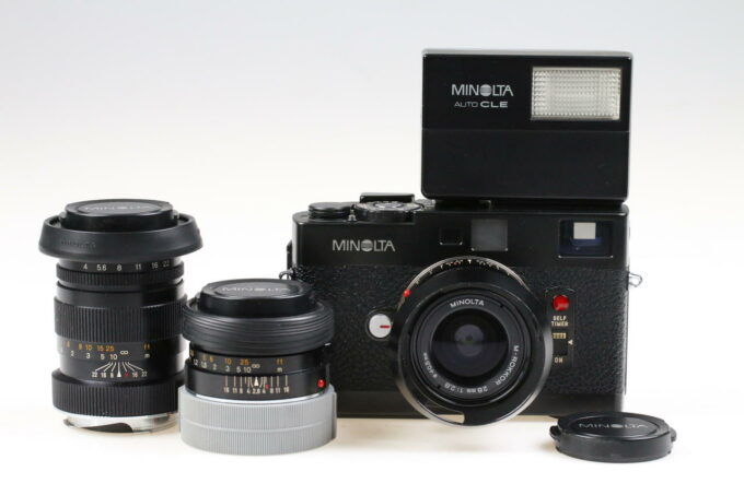 Minolta CLE Outfit mit 3 Objektiven - #1020430