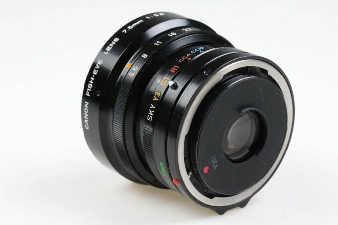 Canon FD 7,5mm f/5,6 Fish-Eye - #10817