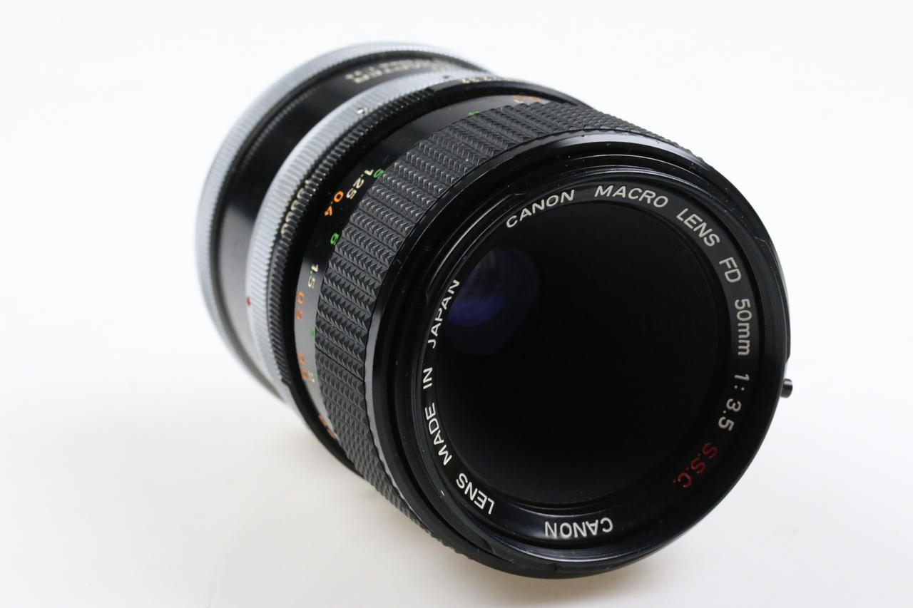 Canon FD 50mm f/3,5 S.S.C. Macro mit Zubehör - #13398 - Image 4