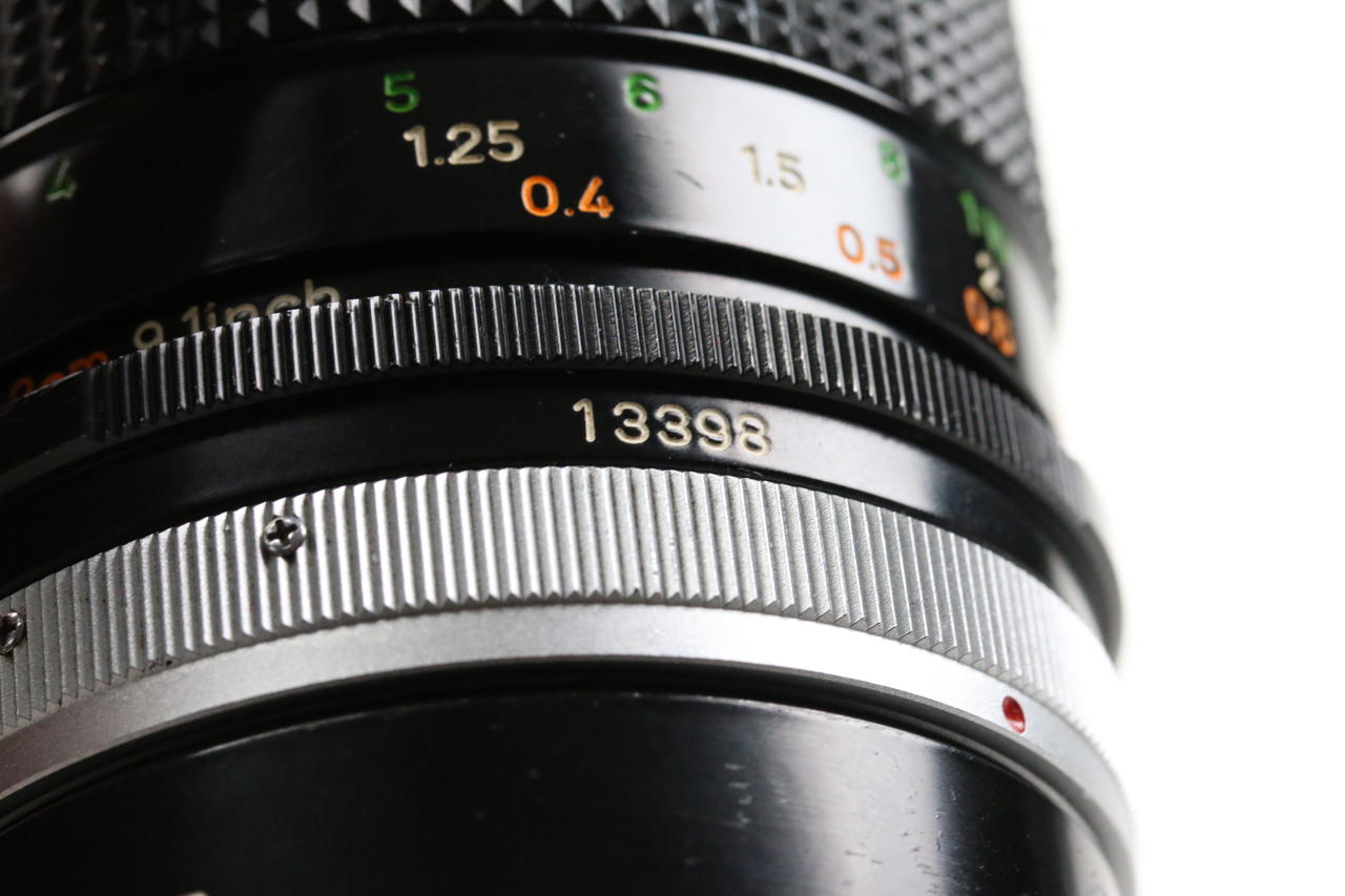 Canon FD 50mm f/3,5 S.S.C. Macro mit Zubehör - #13398 - Image 5