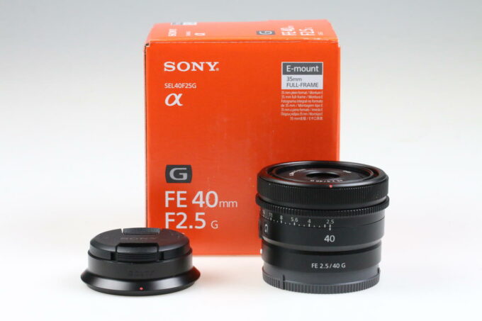 Sony FE 40mm f/2,5 G