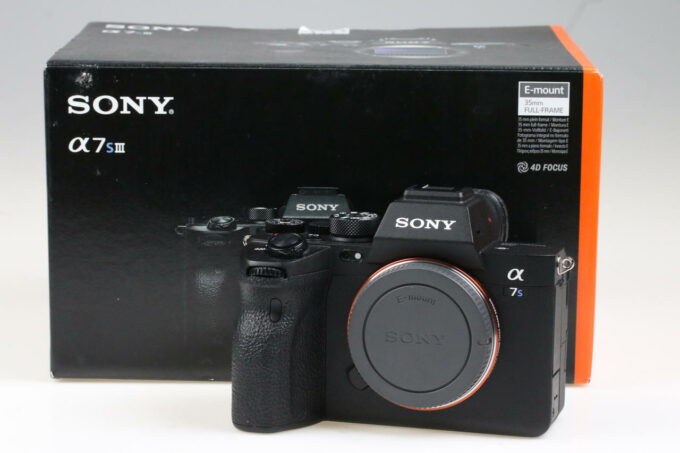 Sony Alpha 7S III - digitale spiegellose Systemkamera für Videos - #3804538