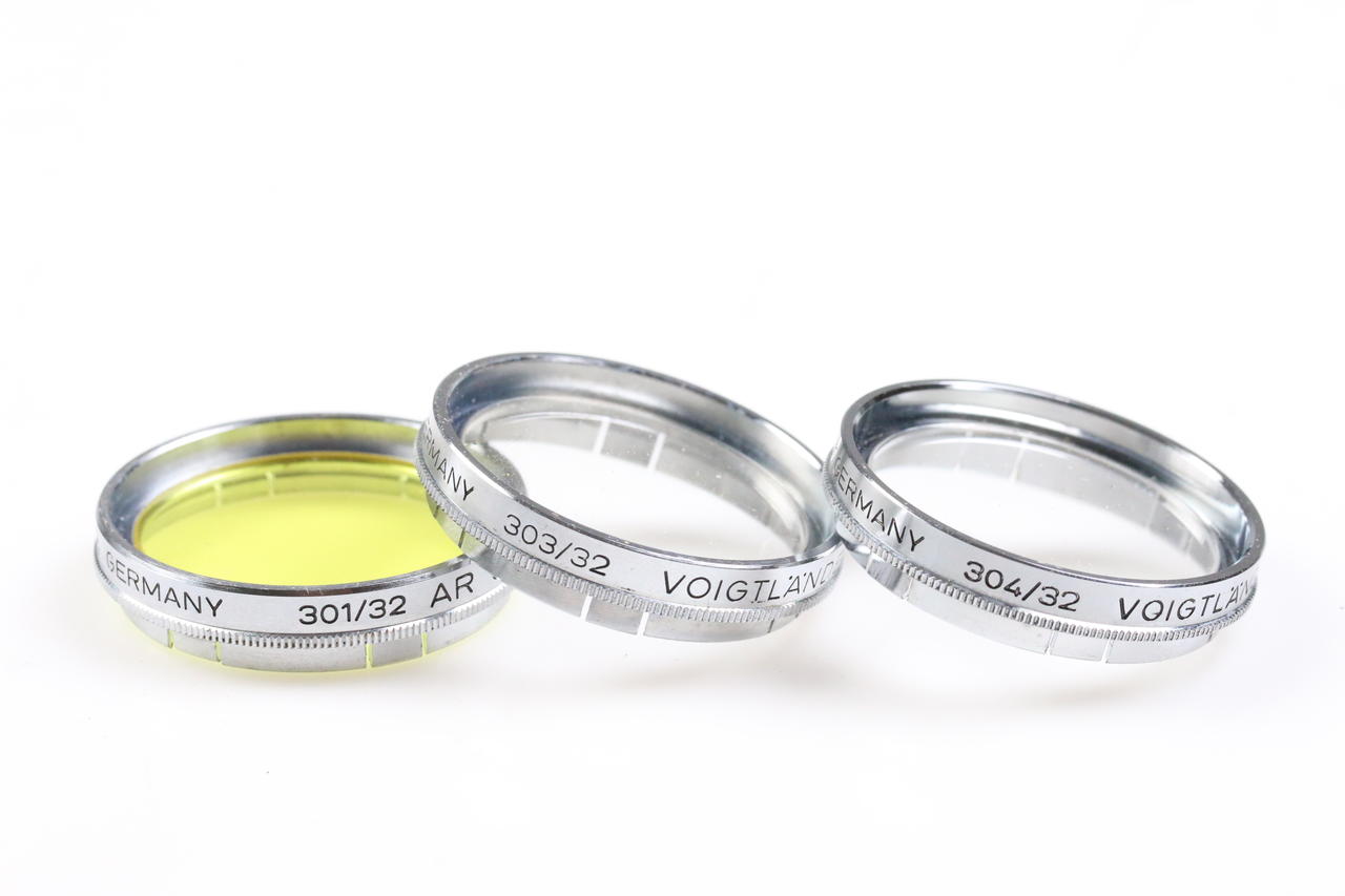 Voigtländer Filterset mit Sonnenblende 310/32