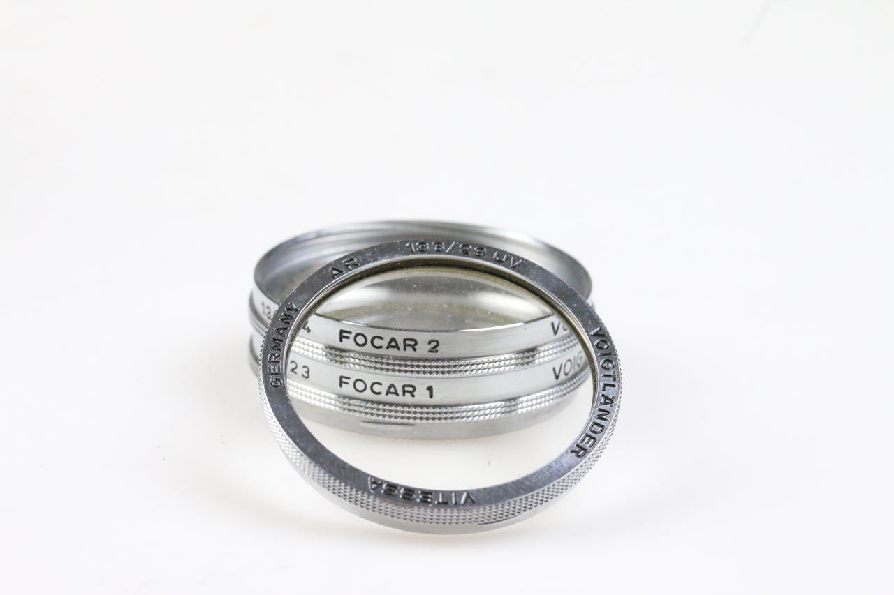 Voigtländer Filter SET mit Sonnenblende 125/20 für Vitessa