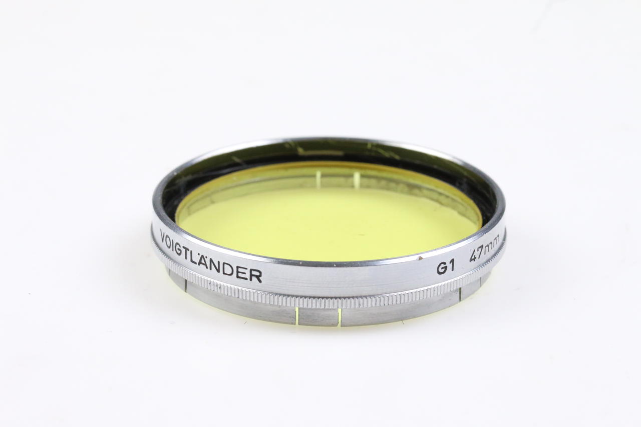 Voigtländer Aufsteck-Gelbfilter 301/47 47mm