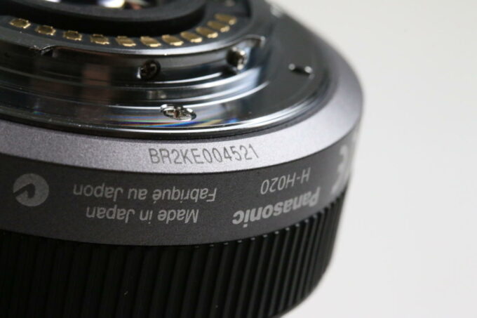 Panasonic Lumix G 20mm f/1,7 ASPH - #BR2KE004521