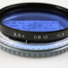 Hasselblad Filter CB-12 Blaufilter Bajonett 50