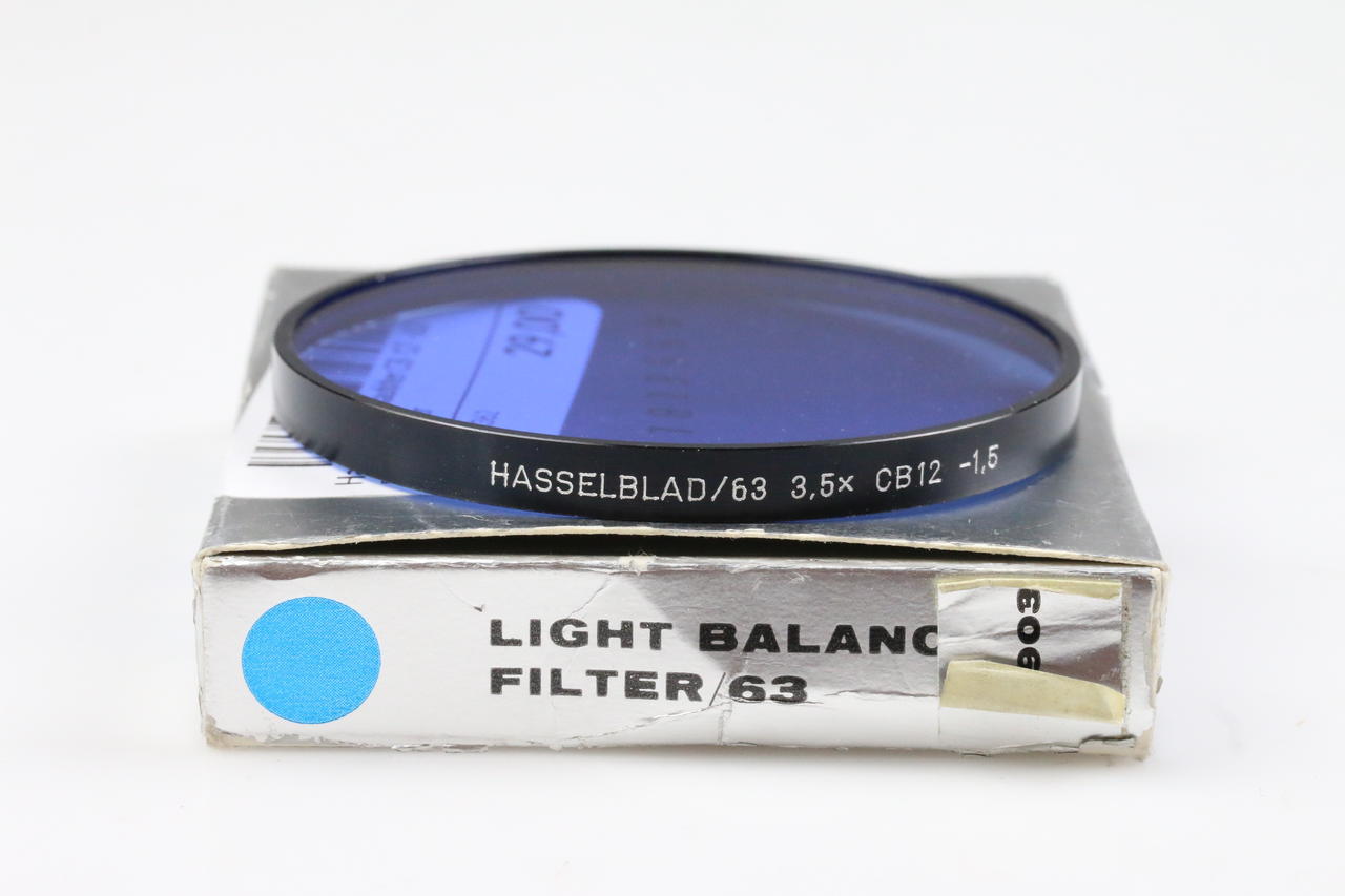 Hasselblad Blaufilter CB-12 - 63 Einlagefilter