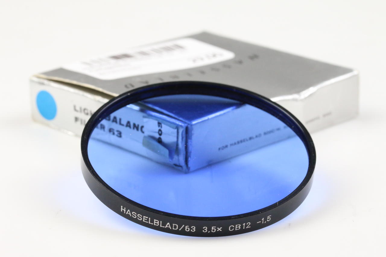Hasselblad Blaufilter CB-12 - 63 Einlagefilter - Image 2