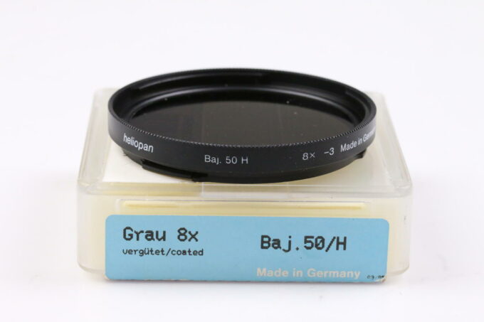 Heliopan Graufilter 8x für Hasselblad Bj. 50