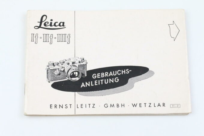 Leica If - IIf - IIIf Gebrauchs-Anleitung