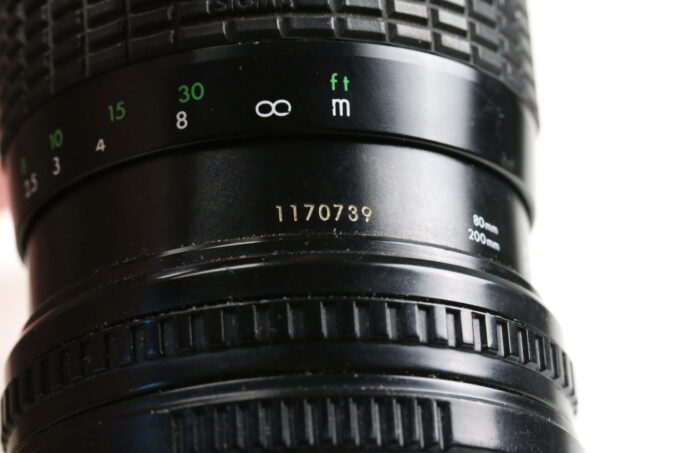 Sigma 80-200mm f/4,5-5,6 für Canon FD - #1170739