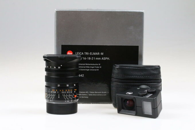 Leica Tri-Elmar-M 16-18-21mm f/4,0 ASPH. 11642 mit Sucher - #04003728