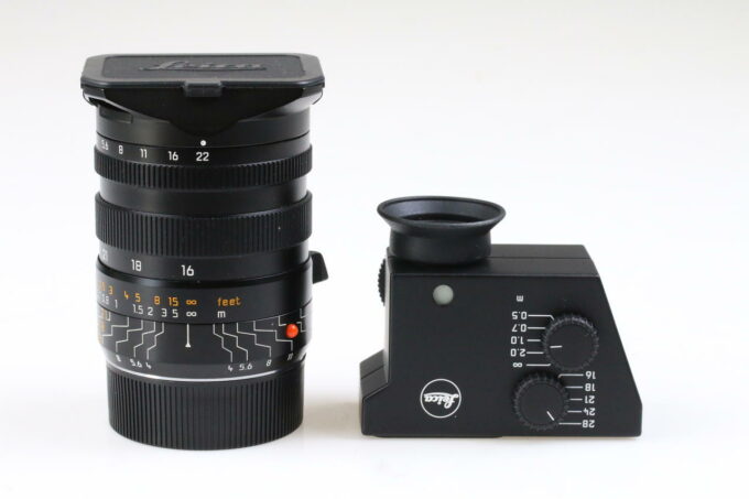 Leica Tri-Elmar-M 16-18-21mm f/4,0 ASPH. 11642 mit Sucher - #04003728