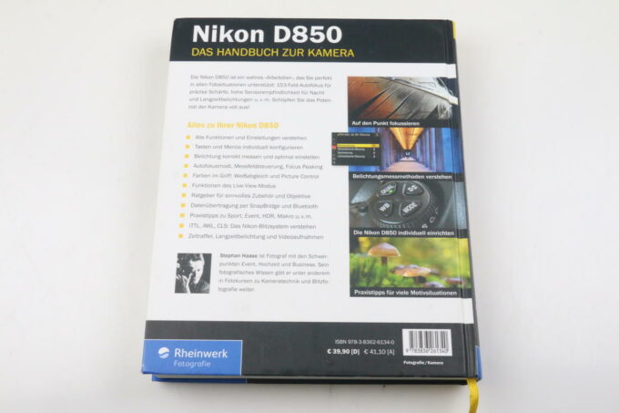 Buch - Nikon D850 Das Handbuch zur Kamera