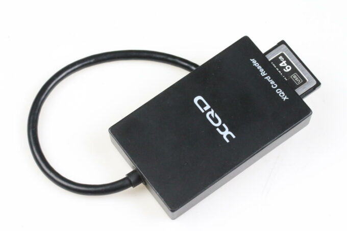 XQD Card Reader mit 64 GB G Speicherkarte