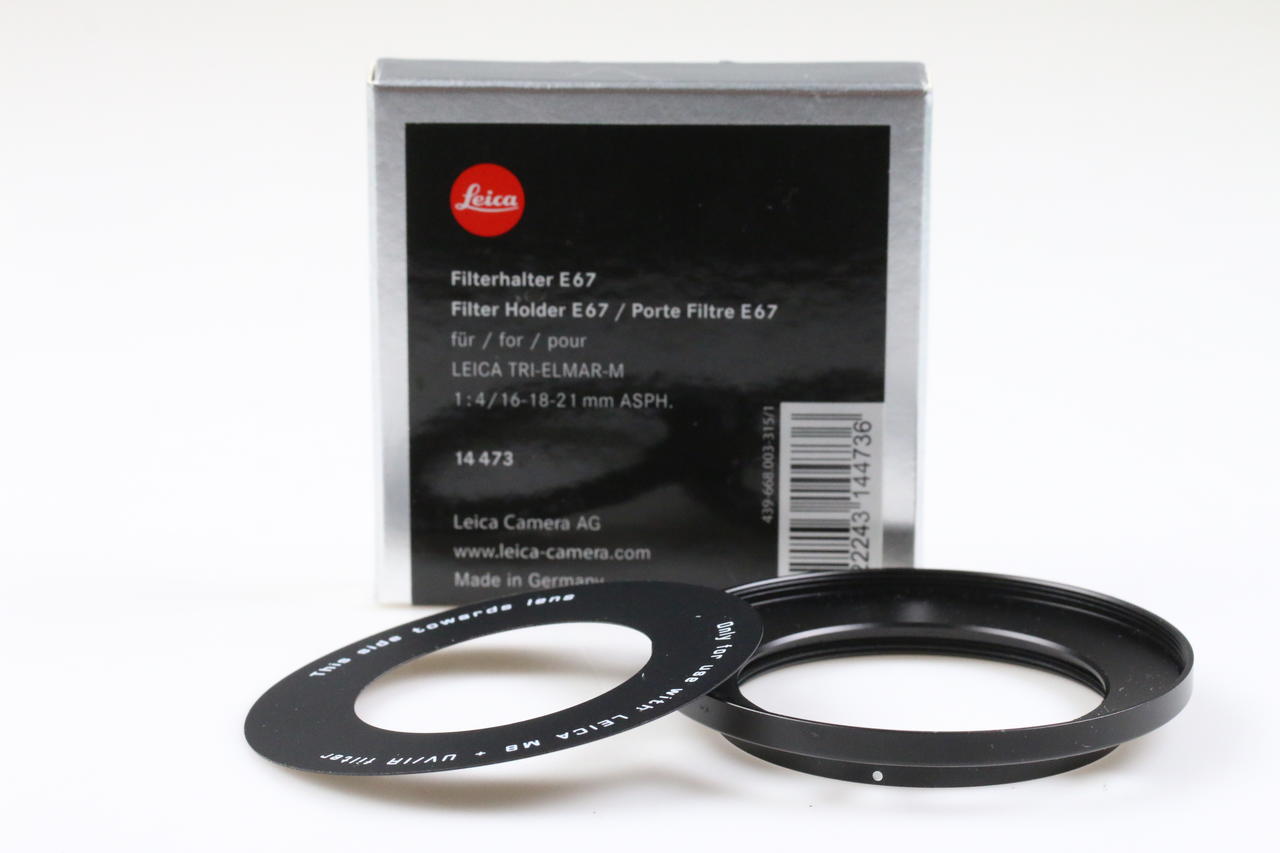 Leica Filterhalter 14473 E67 für Tri Elmar 16-18-21mm
