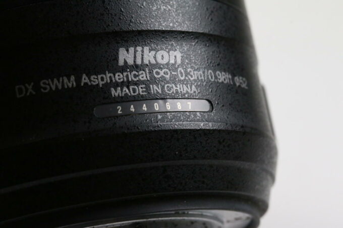 Nikon AF-S DX NIKKOR 35mm f/1,8 G DX - #2440687