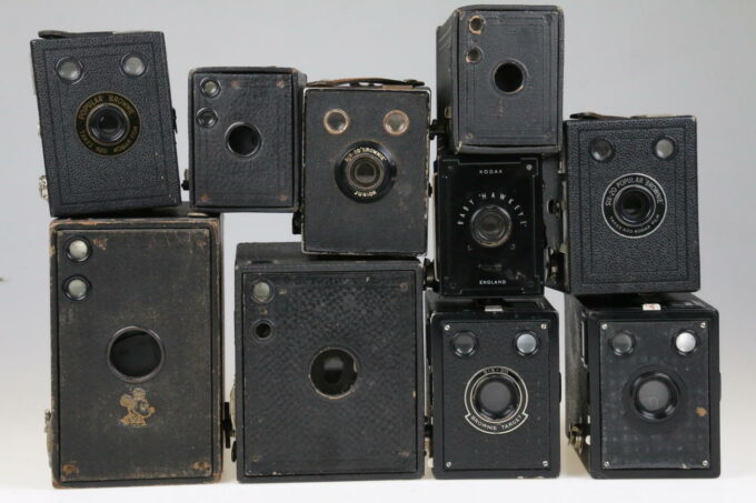 Kodak Konvolut diverse Boxen - 18 Stück