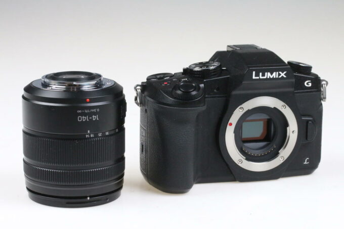 Panasonic DMC-G81 Gehäuse mit 14-140mm f/3,5-5,6 - #WE8AB001379