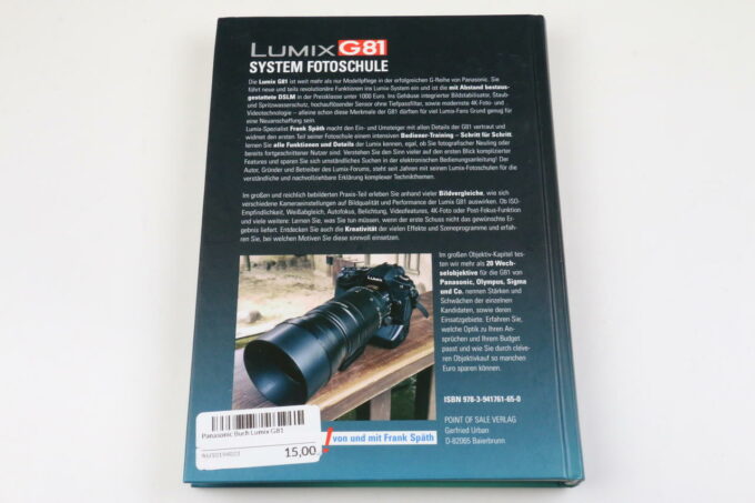 Panasonic Buch Lumix G81