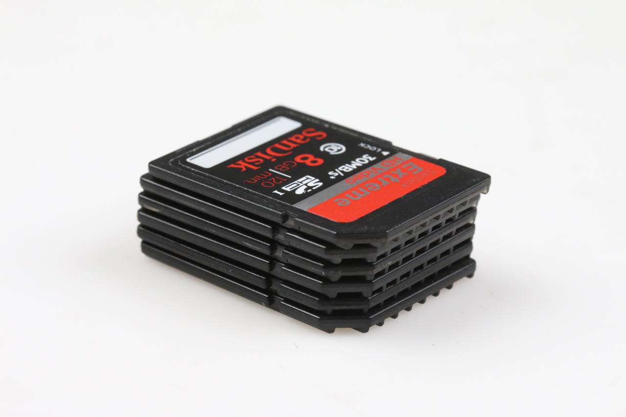 Sandisk 8 GB und Kingston SD Speicherkarten 6 Stück - Image 3