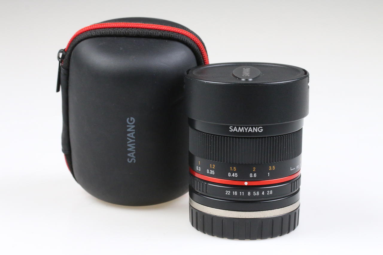 Samyang 8mm f/2,8 UMC Fish Eye II für Canon EF-M - #ACP01112