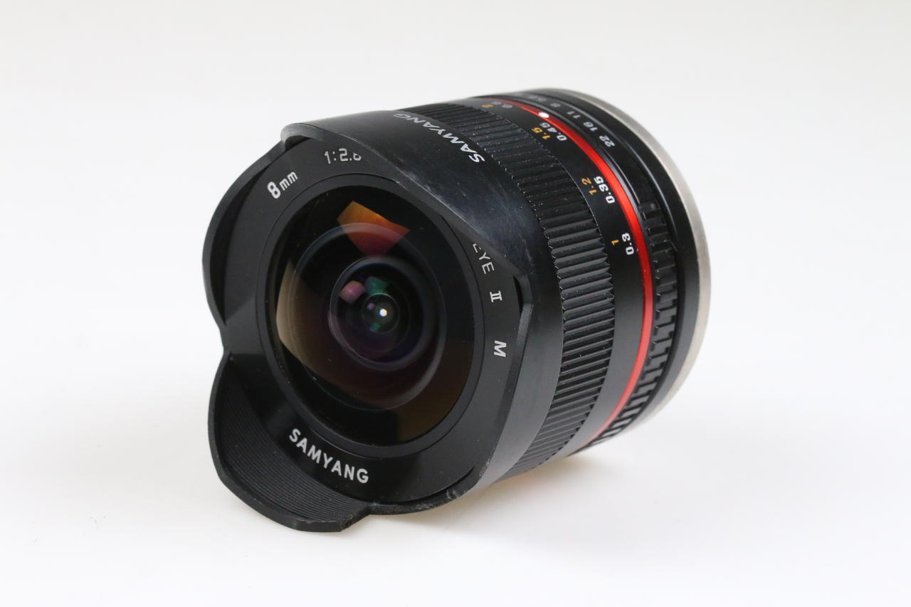 Samyang 8mm f/2,8 UMC Fish Eye II für Canon EF-M - #ACP01112