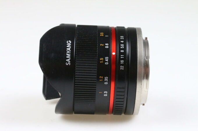Samyang 8mm f/2,8 UMC Fish Eye II für Canon EF-M - #ACP01112 - Image 3