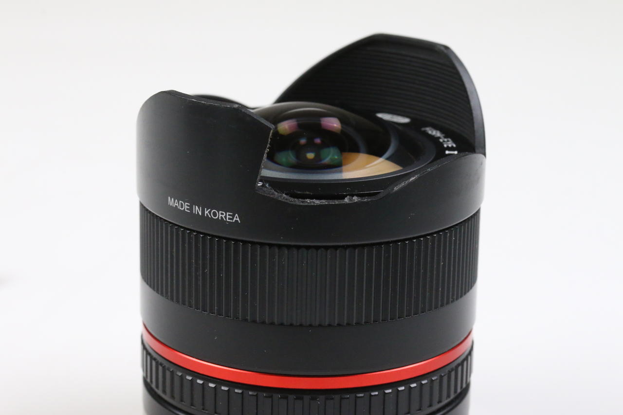 Samyang 8mm f/2,8 UMC Fish Eye II für Canon EF-M - #ACP01112