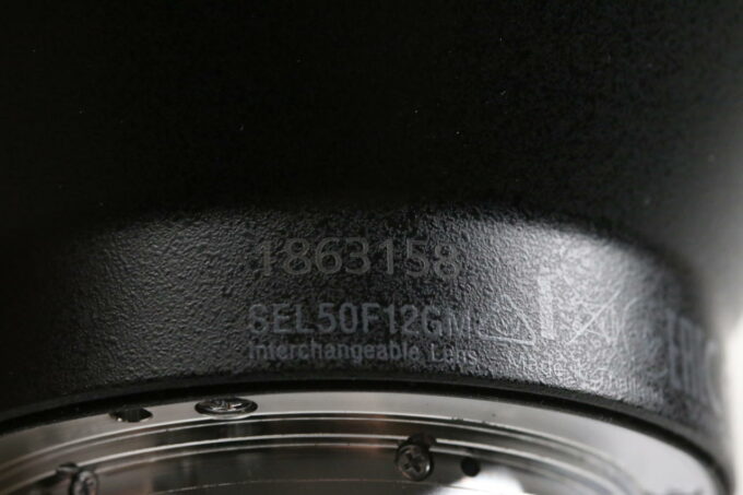 Sony FE 50mm f/1,2 GM - #1863158