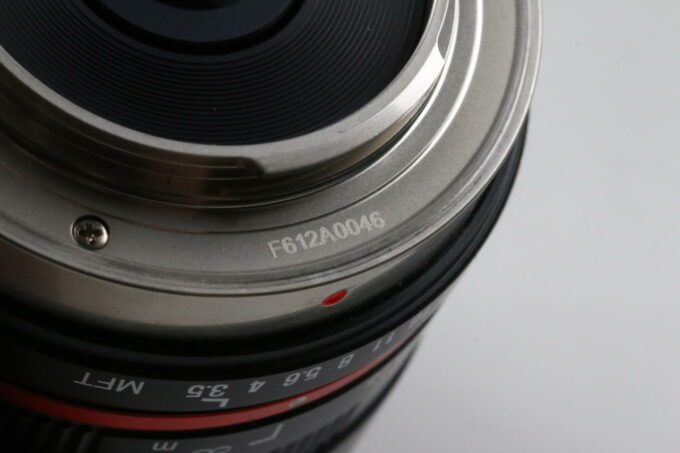 Walimex 7,5mm f/3,5 UMC Fish-Eye für MFT - #F612A0046