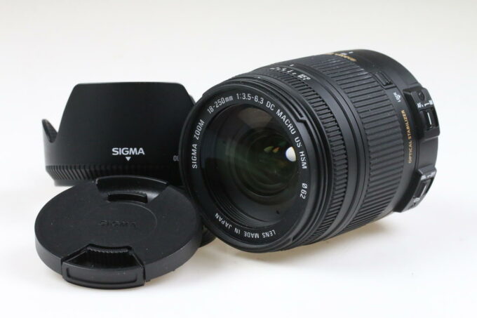 Sigma 18-250mm f/3,5-6,3 DC MACRO OS HSM für Canon EF-S - #1561826