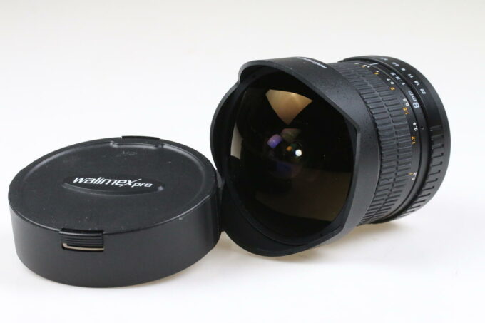 Walimex Pro 8mm f/3,5 Fish-Eye CS für Canon EF