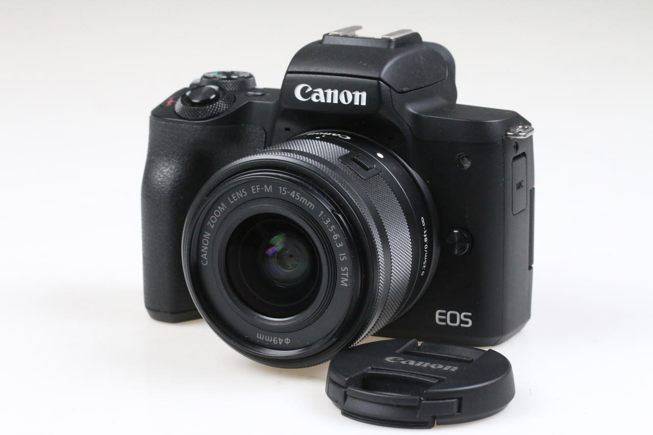 Canon EOS M50 mit EF-M 15-45mm IS STM : Schwarz - #083051006985