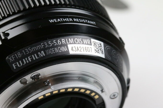 FUJIFILM Fujinon XF 18-135mm f/3,5-5,6 R LM OIS WR - #43A21607