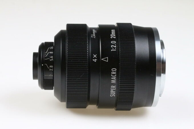 Zhongyi Mitakon Creator 20mm f/2,0 Super Macro für FUJIFILM X-Mount - #08612
