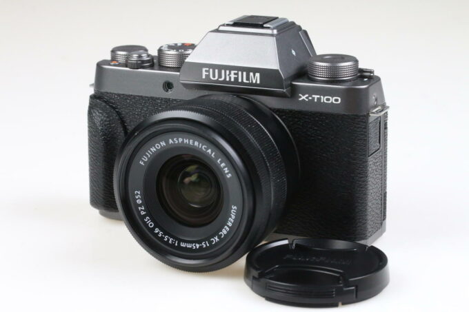 FUJIFILM X-T100 Set XC15-45mm 3,5-5,6 schwarz