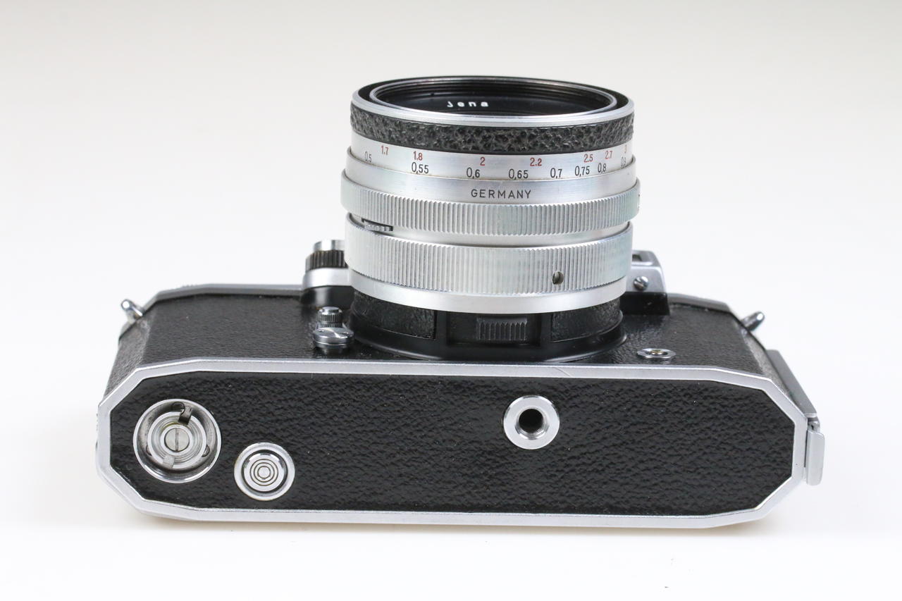 Praktica Praktina II A mit Jena T 50mm f/2,8 - #123599