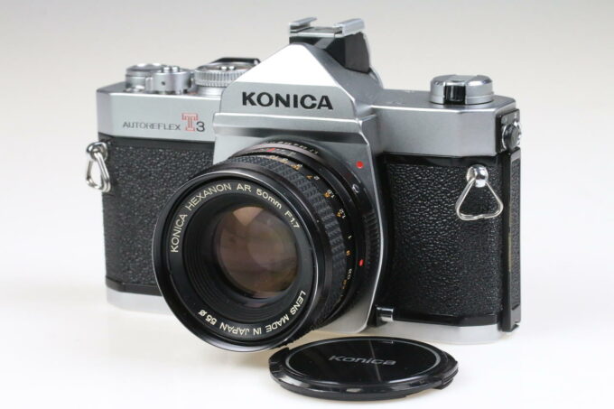Konica Autoreflex T3 mit Hexanon AR 50mm f/1,7 - #521255