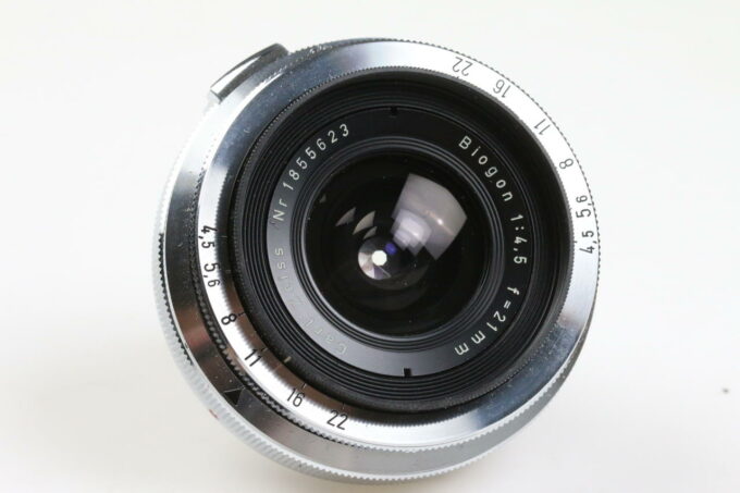 Zeiss Biogon 21mm f/4,5 Contax RF - #1855623