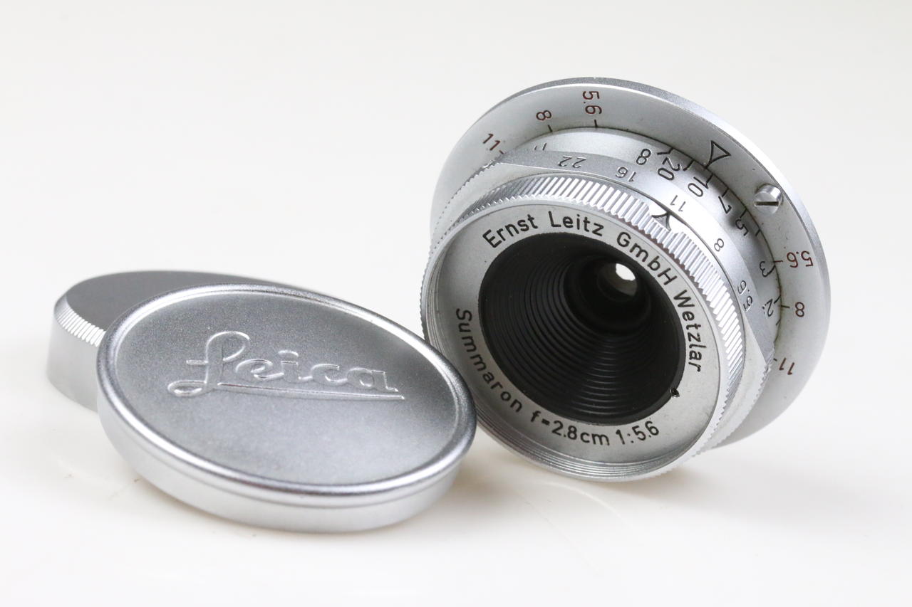 Leica Summaron 2,8cm f/5,6 red scale für M-39 - #1363147