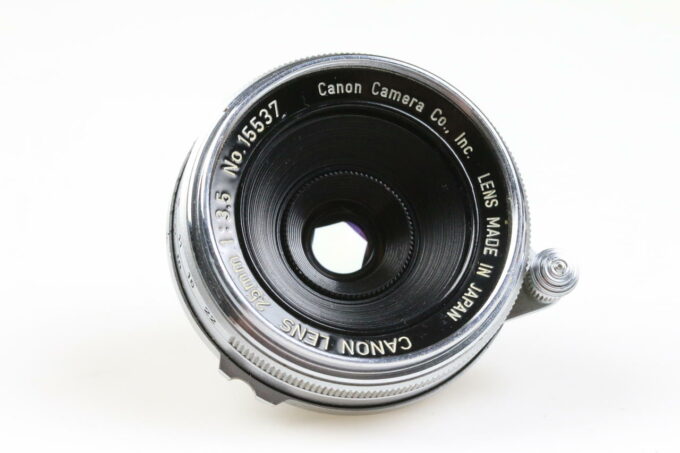 Canon 25mm f/3,5 für M-39 - #15537