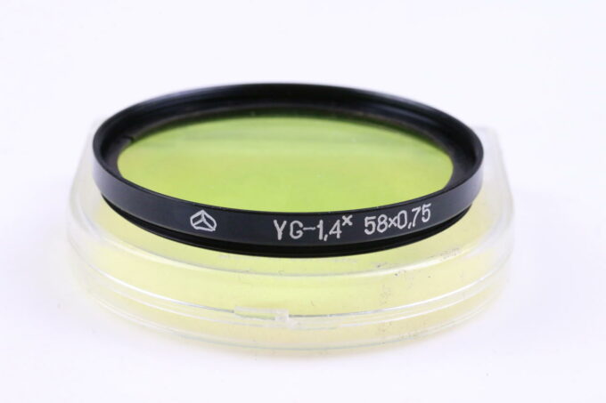 Arsenal YG -1,4x 58x0,75 Gelbfilter