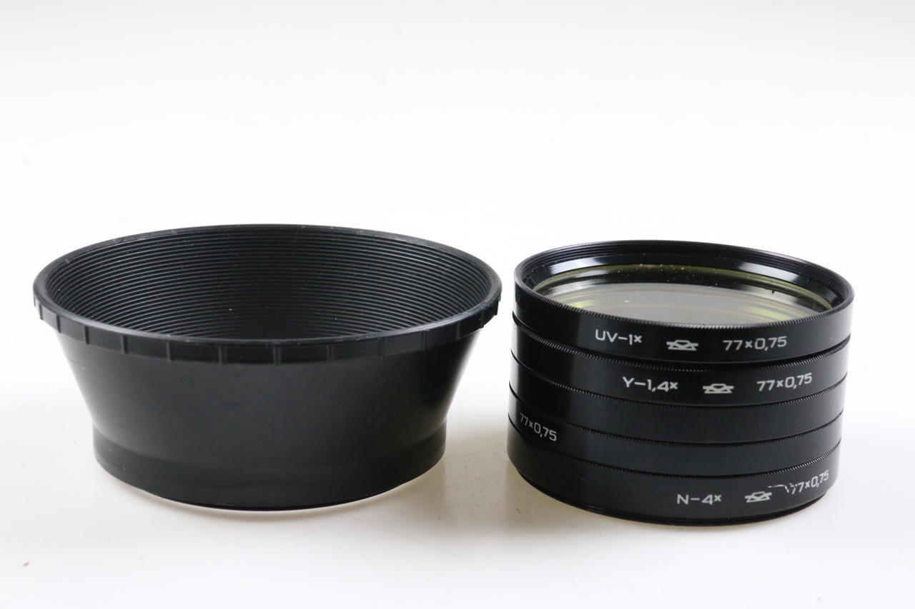 Russischer Filtersatz 77mm mit Blende
