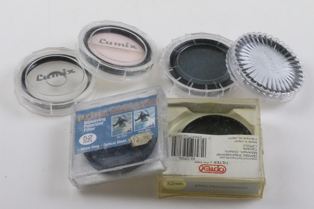 Konvolut diverse Filter 52mm - 6 Stück