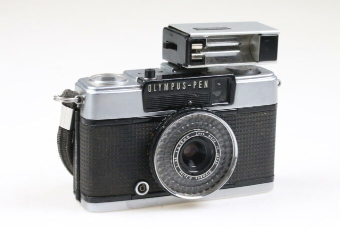 Olympus Pen EE-3 Sucherkamera / Halbformat mit Blitz - DEFEKT - #6343002