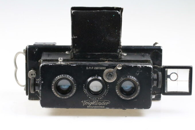 Voigtländer Stereflektoskop 45x107mm Stereokamera - #260892