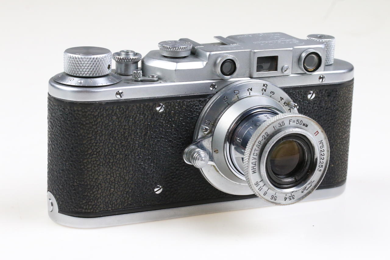 KMZ ZORKI 1 mit Industar-22 5cm f/3,5 - #173030