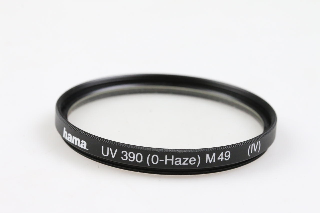 Hama UV 390 (0-Haze) Filter - 49mm